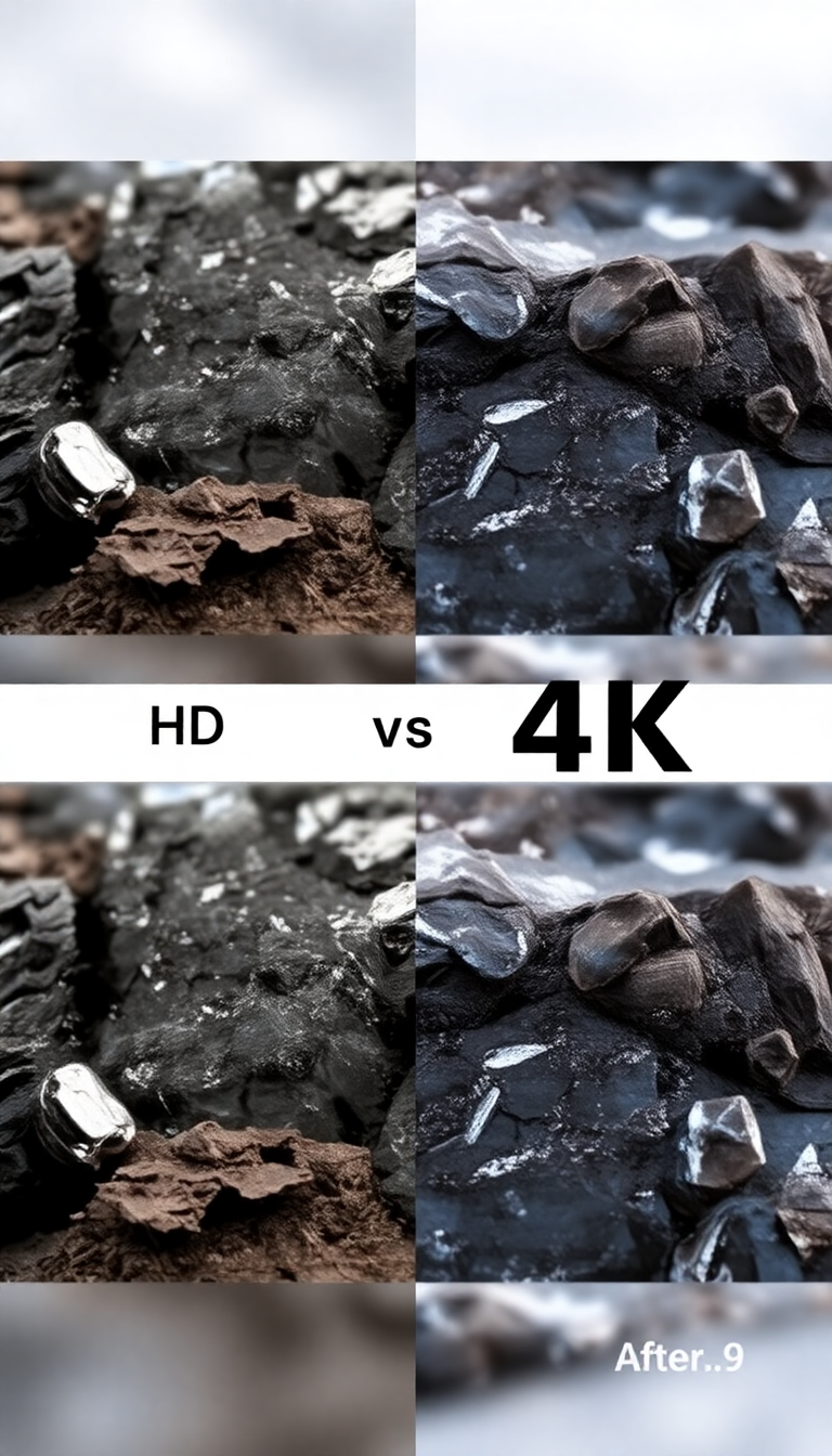 4K解析度對比示意圖