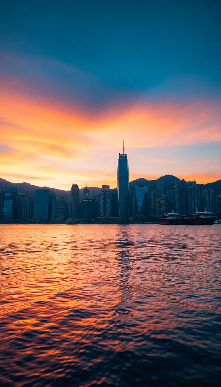 維多利亞港夜景